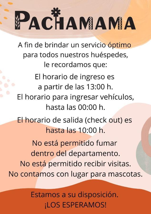 شقة Departamentos Pachamama Tunuyán المظهر الخارجي الصورة